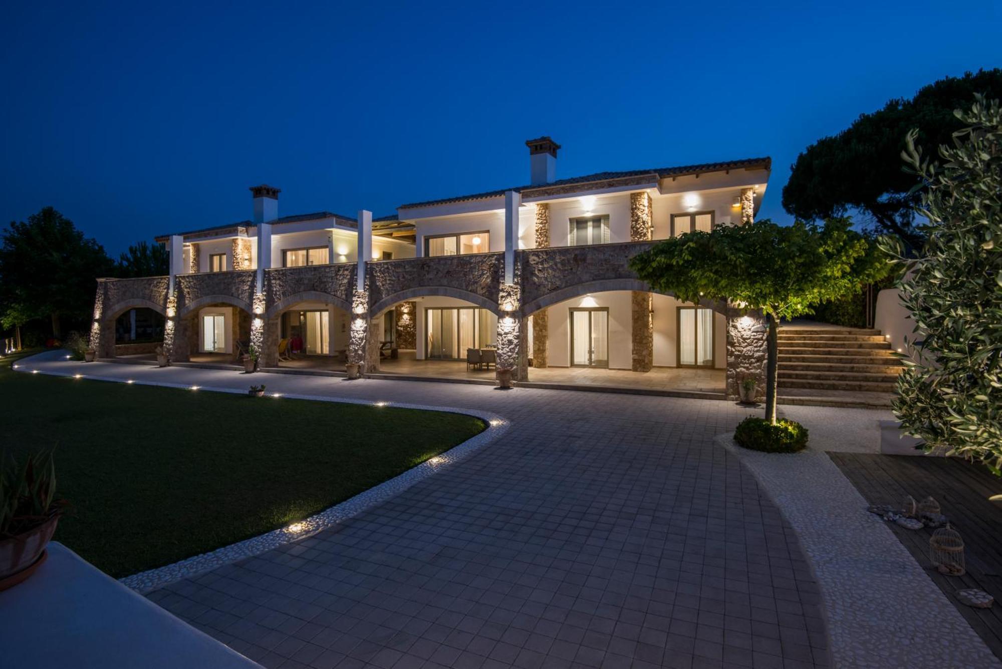 Amelia Villa Collection Arkítsa Exterior foto
