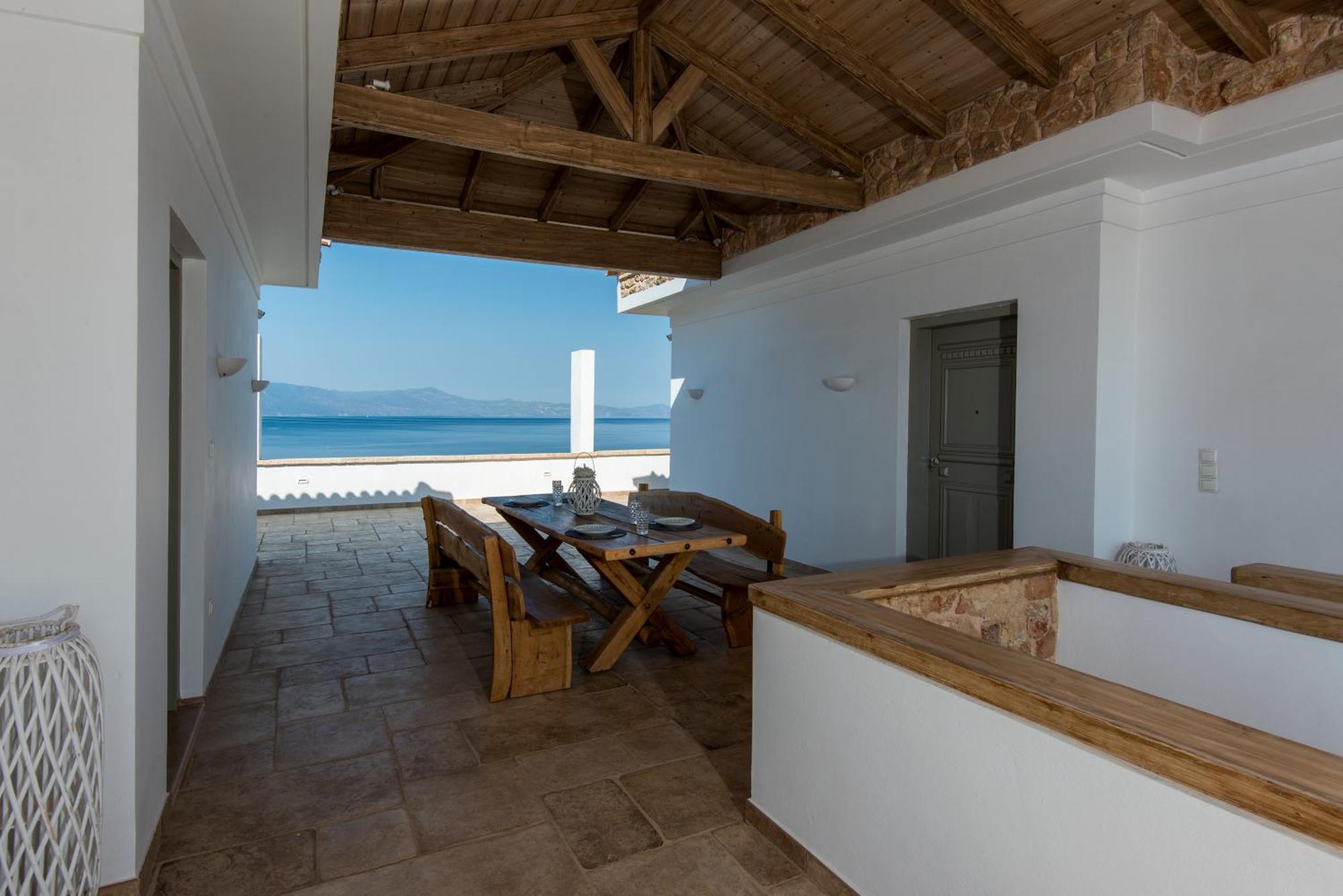 Amelia Villa Collection Arkítsa Exterior foto