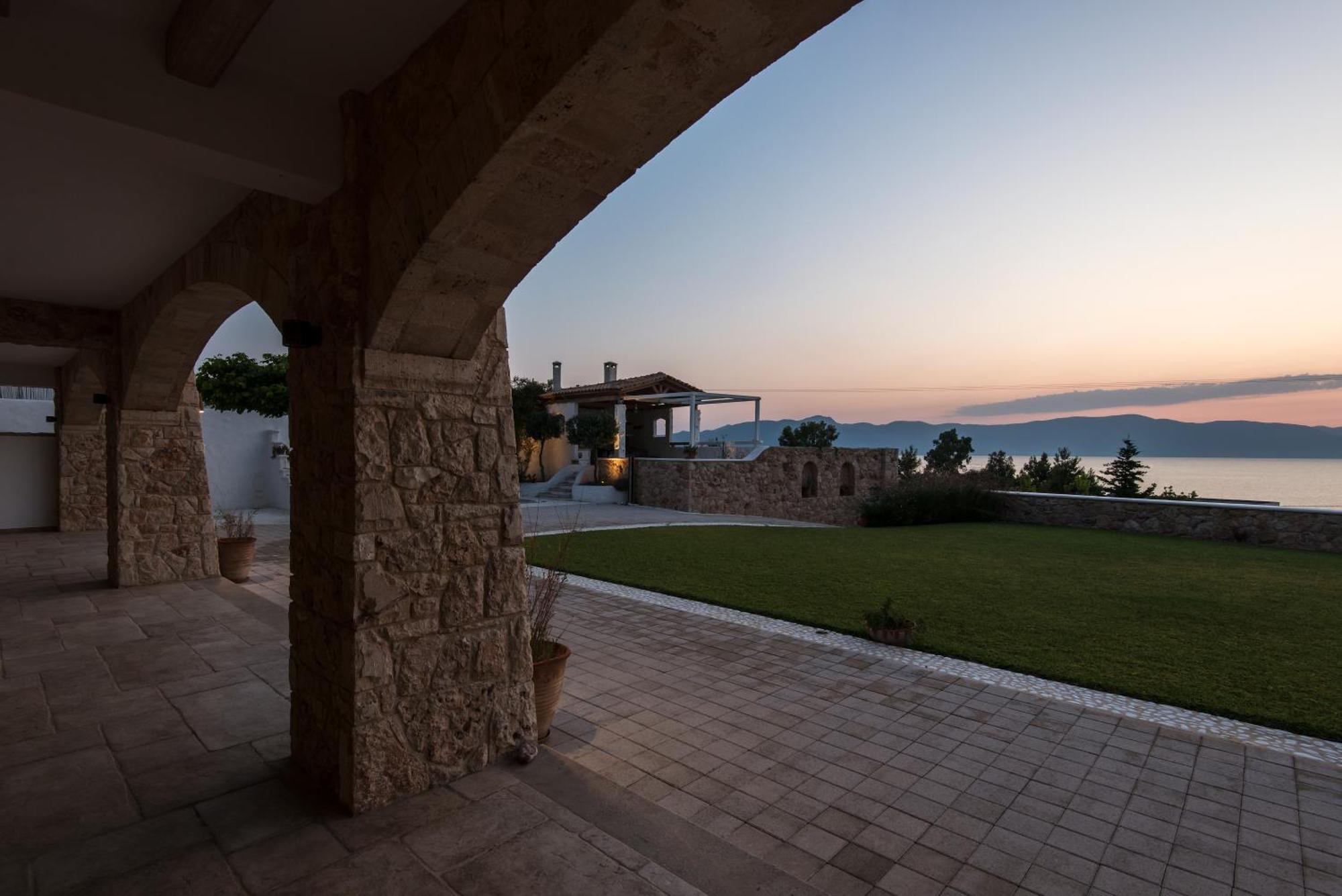 Amelia Villa Collection Arkítsa Exterior foto