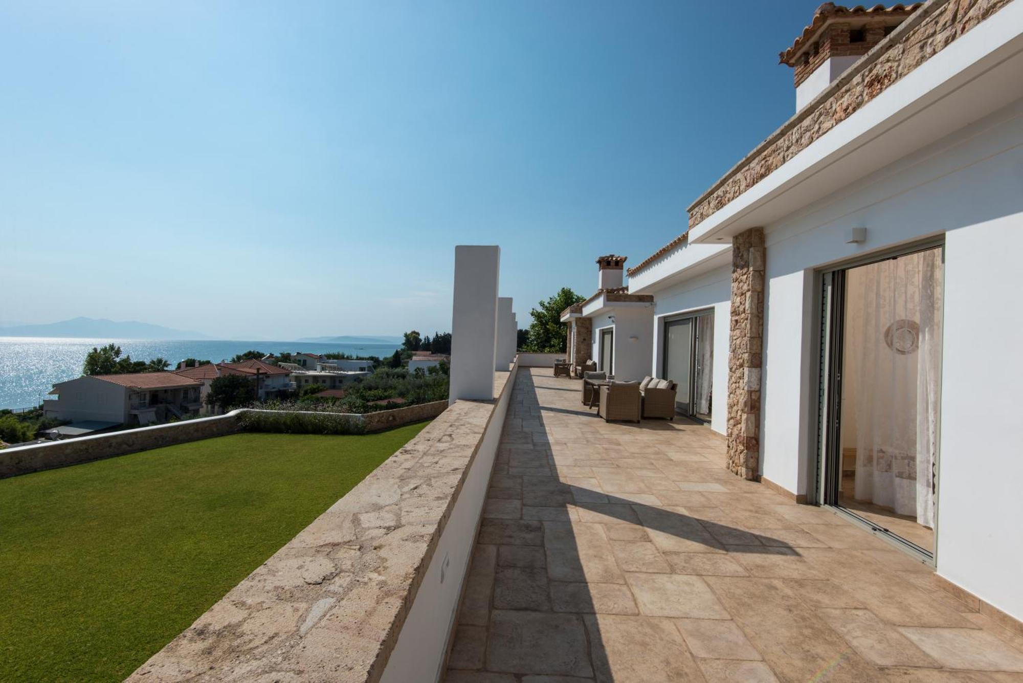 Amelia Villa Collection Arkítsa Exterior foto